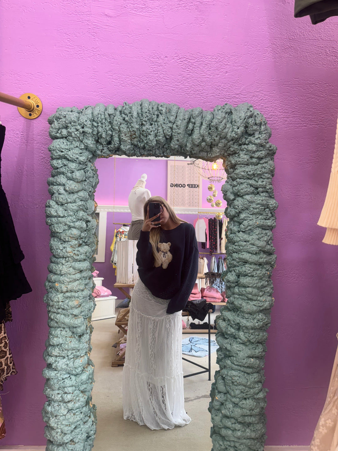 Mermaid Draped Skirt