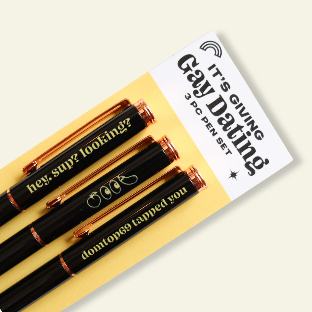 Gay Dating Pen Set