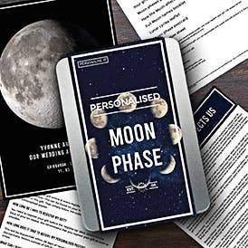 Gift Republic - Personalised Moon Phase