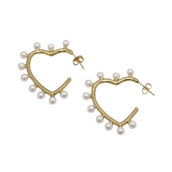 Lauren Kenzie, LLC - Pearl Heart Hoops