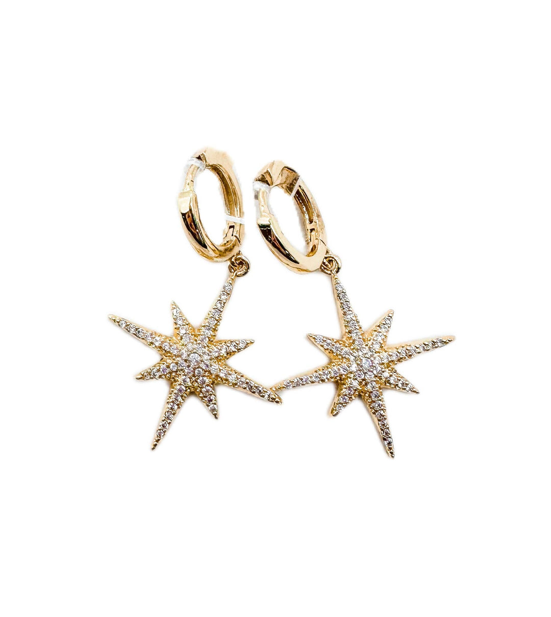 Lauren Kenzie, LLC - Starburst Huggie Hoops