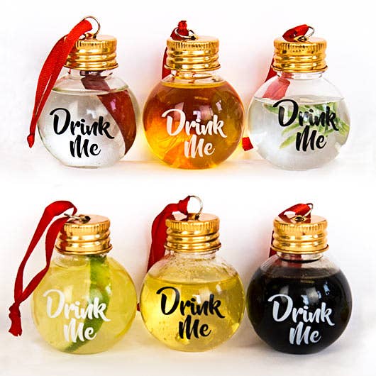 Gift Republic - Festive Boozeballs - Christmas Ornaments