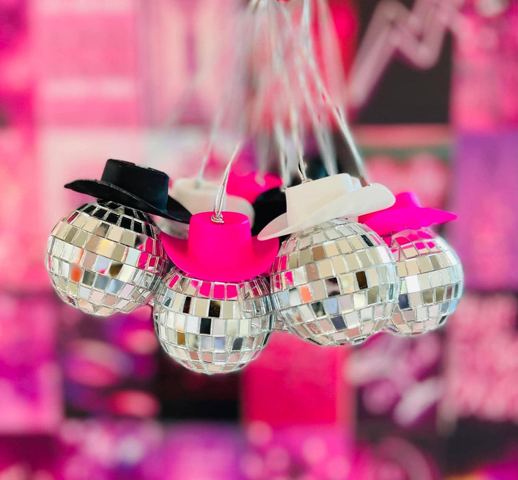 Bizzz Designs - Disco Car Charm | Car Charm | Disco Cowgirl