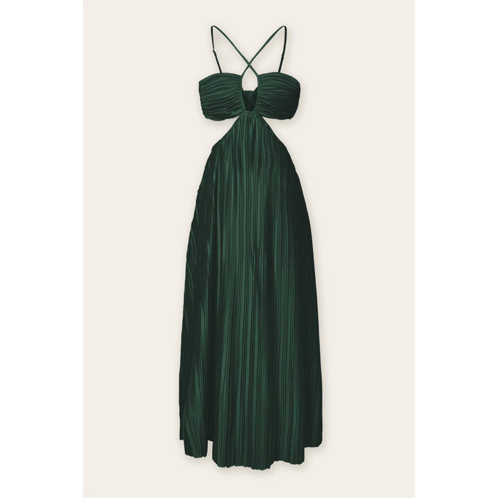 Dress Forum - Pretty Pleats Cutout Midi Dress