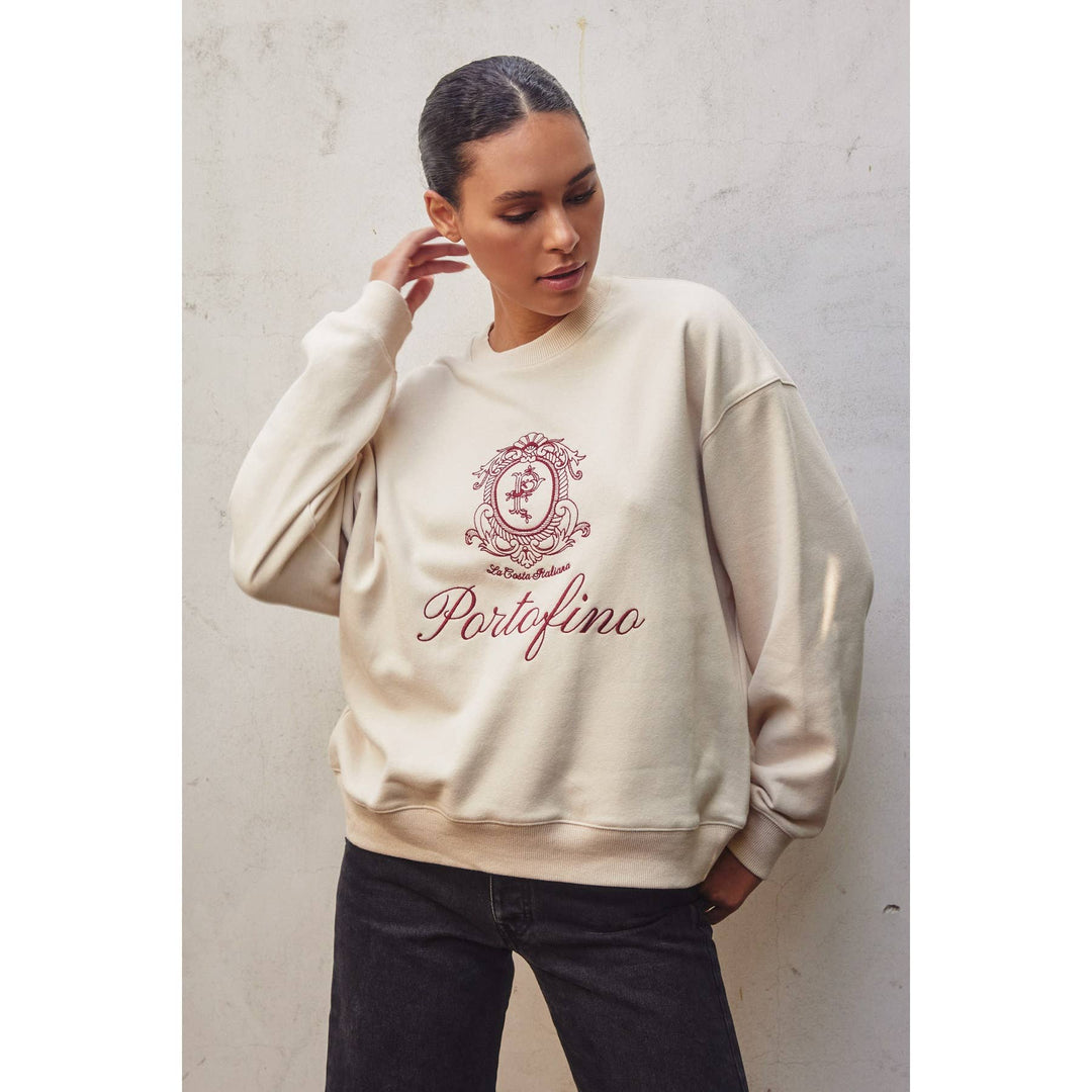 Portofino Italy Relaxed Sweatshirt