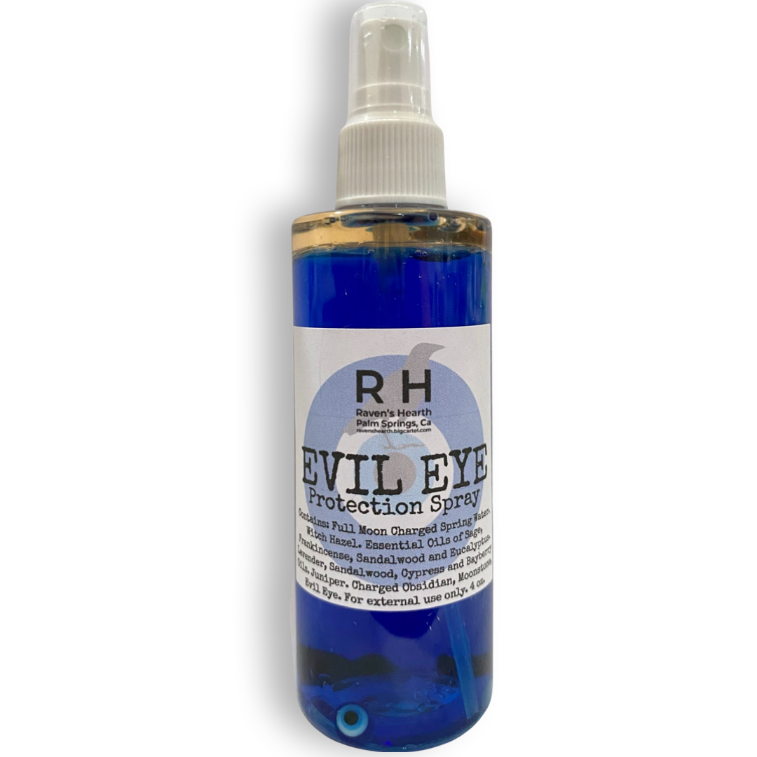 Raven’s Hearth - Evil Eye Spray | Protection | Spruce & Sandalwood