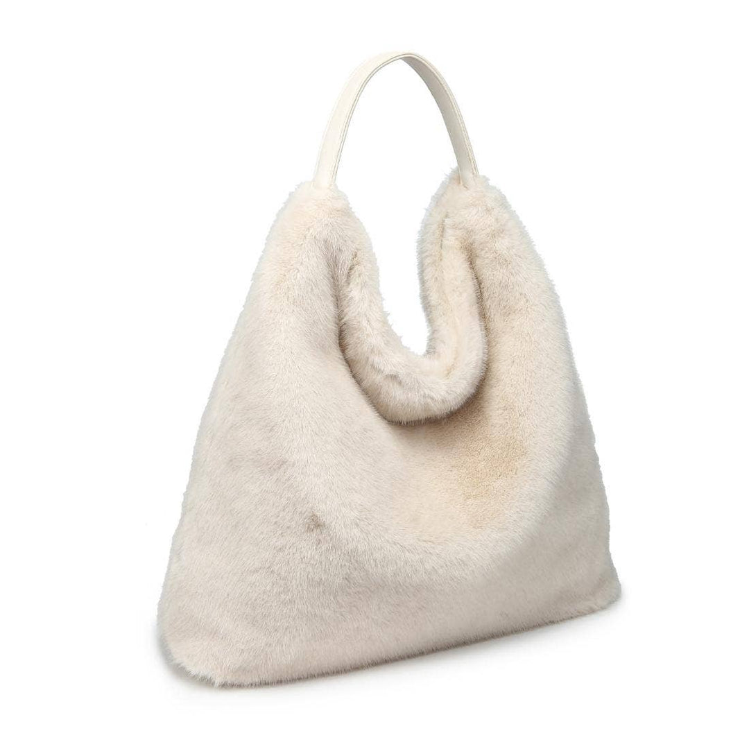 Faux Fur Hobo Bag