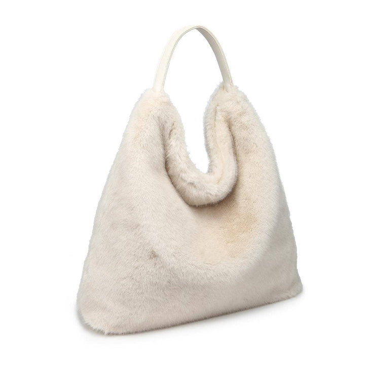 Faux Fur Hobo Bag