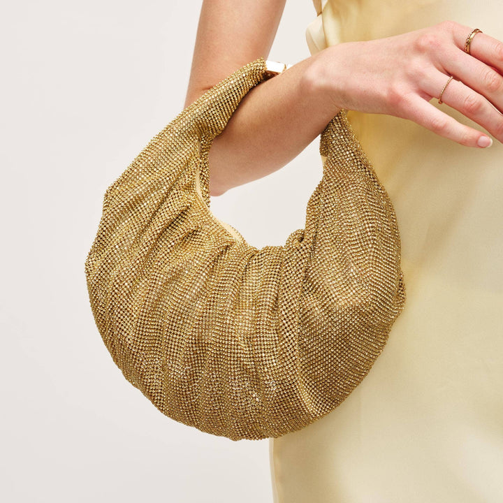 Arianna Evening Bag: Silver