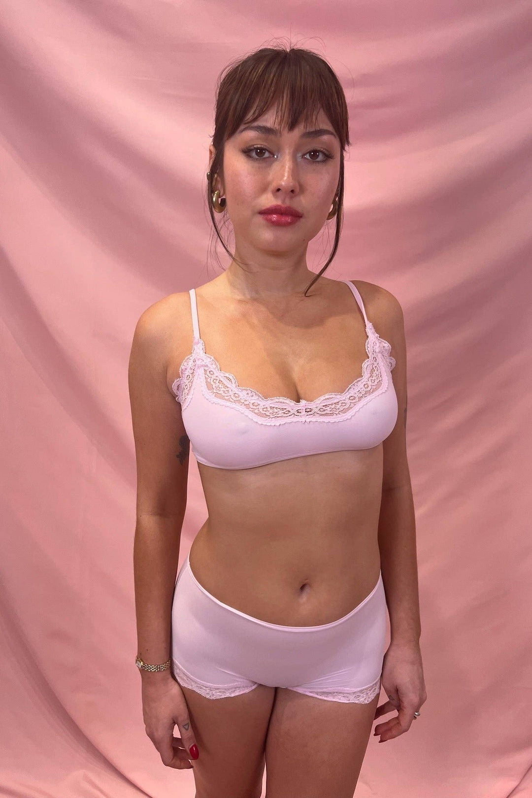 Butter Me Up Lace Boyshort: Orchid