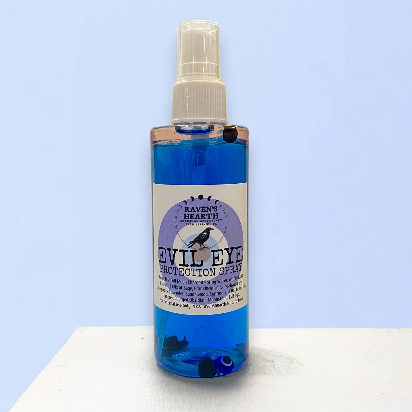 Raven’s Hearth - Evil Eye Spray | Protection | Spruce & Sandalwood