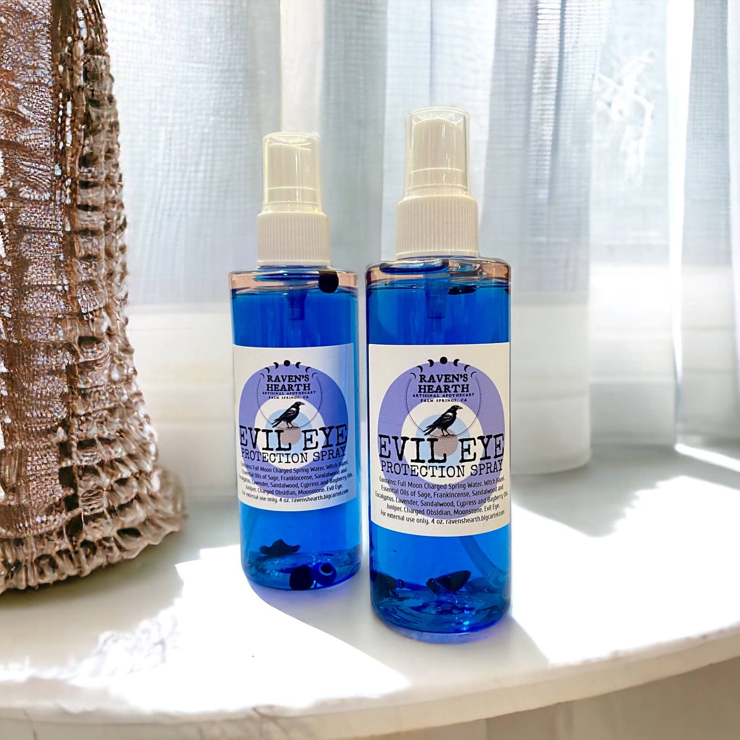 Raven’s Hearth - Evil Eye Spray | Protection | Spruce & Sandalwood