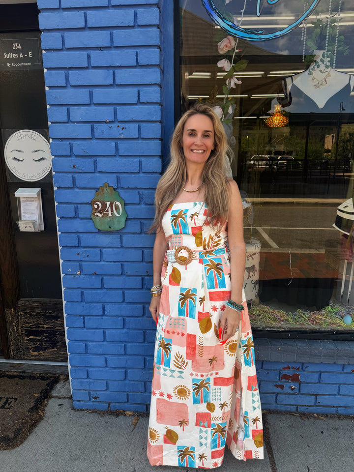 Amalfi Coast Maxi Dress