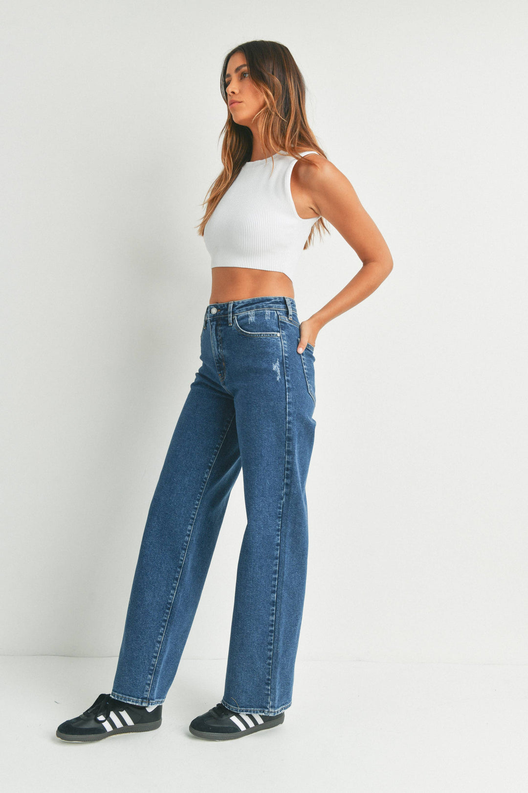 Longer Length Wide Leg