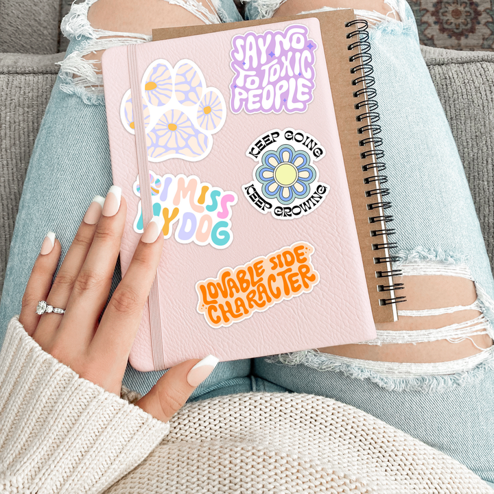 Funny Yapper Relatable Talkative Waterproof Vinyl Sticker