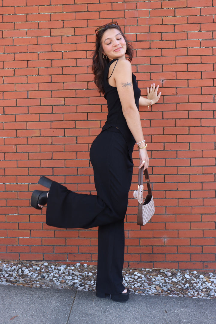 Fancy Black Pant