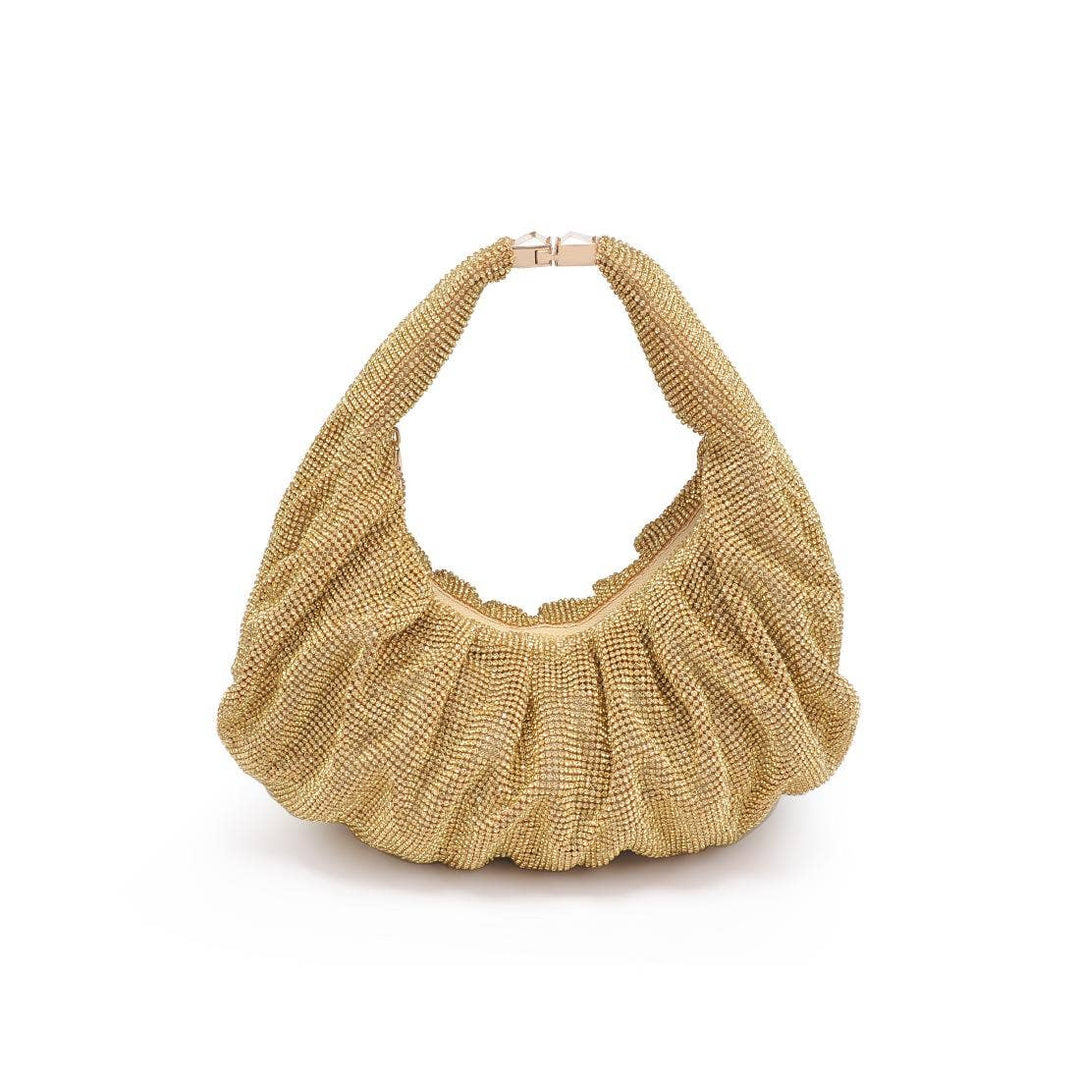 Arianna Evening Bag: Silver