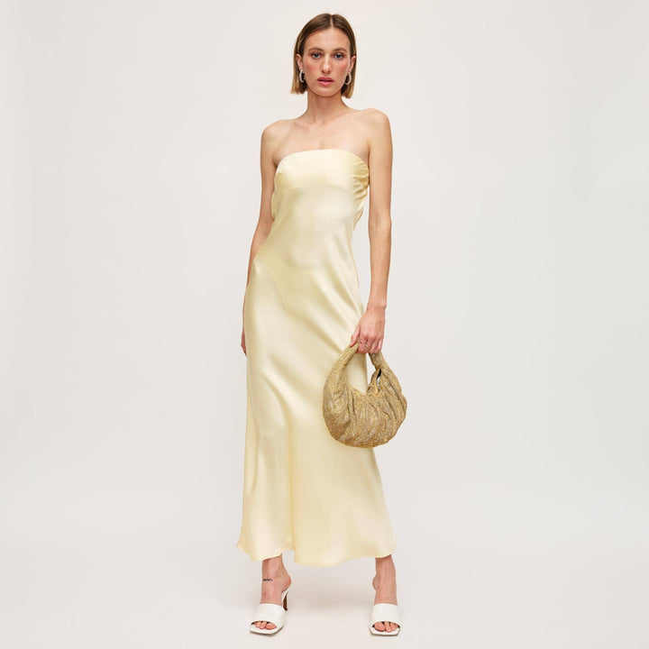 Arianna Evening Bag: Silver