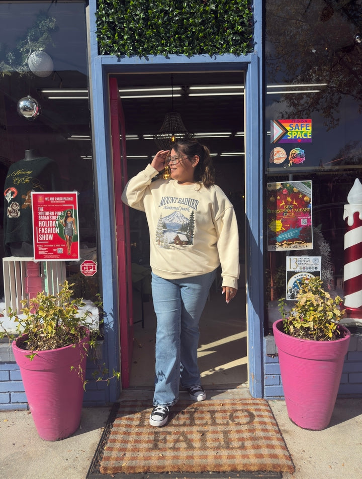 Mount Rainier Crew Neck