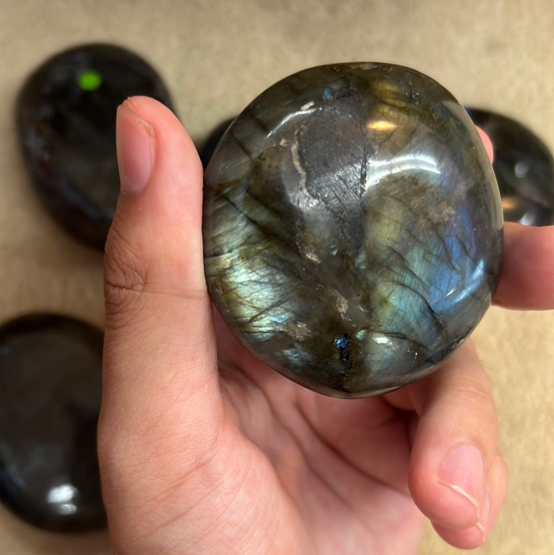 Labradorite Palm Stone