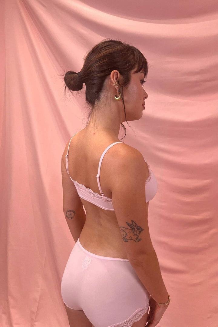 Butter Me Up Lace Boyshort: Orchid