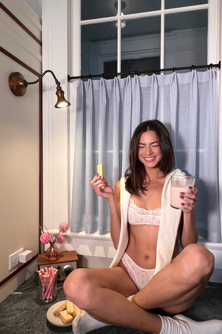 Butter Me Up Lace Bralette ~ Biscotti: Biscotti