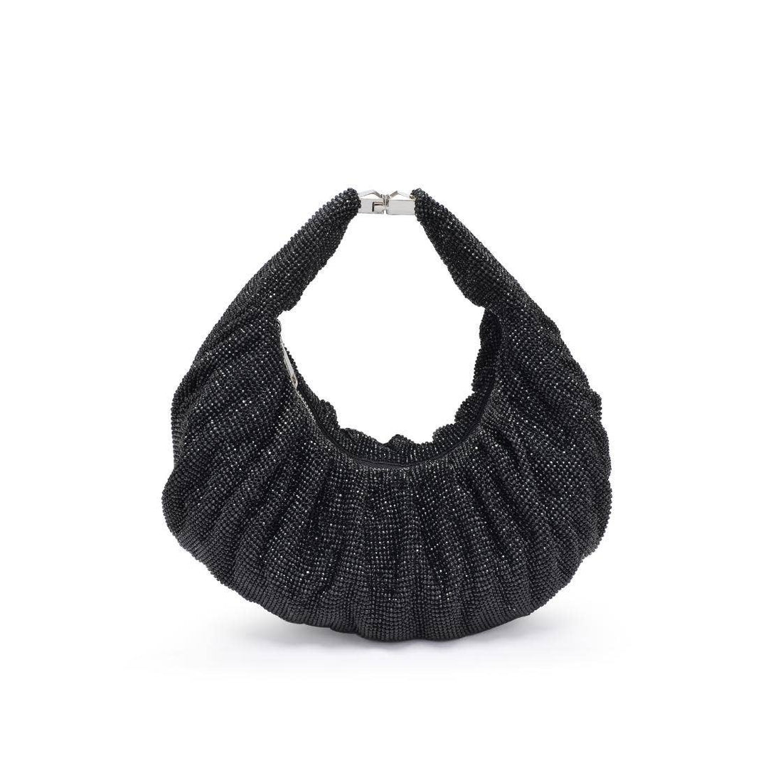 Arianna Evening Bag: Silver