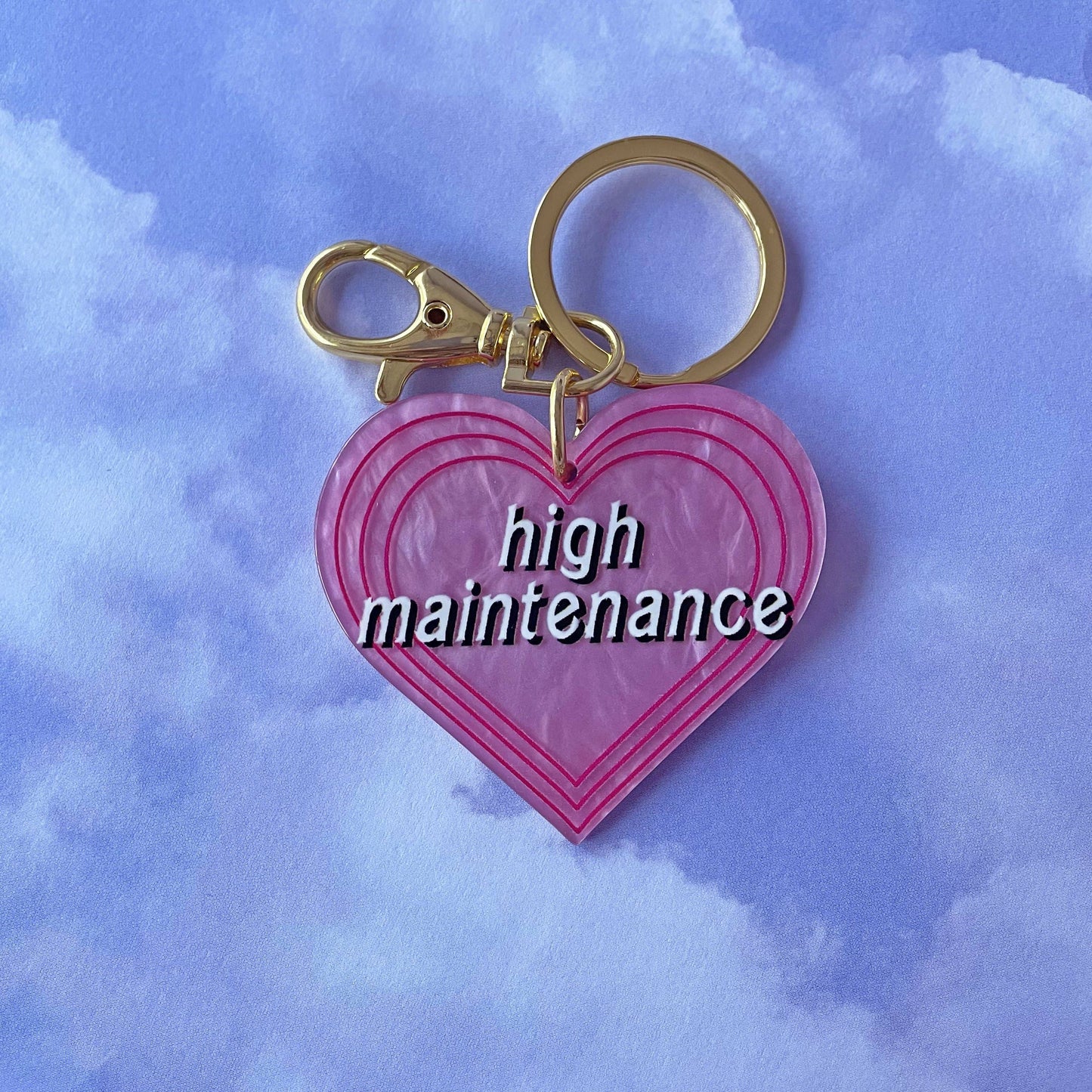 A Shop of Things - High Maintenance Keychain