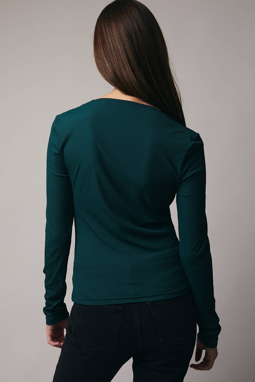 EVERGREEN LONG SLEEVE TOP