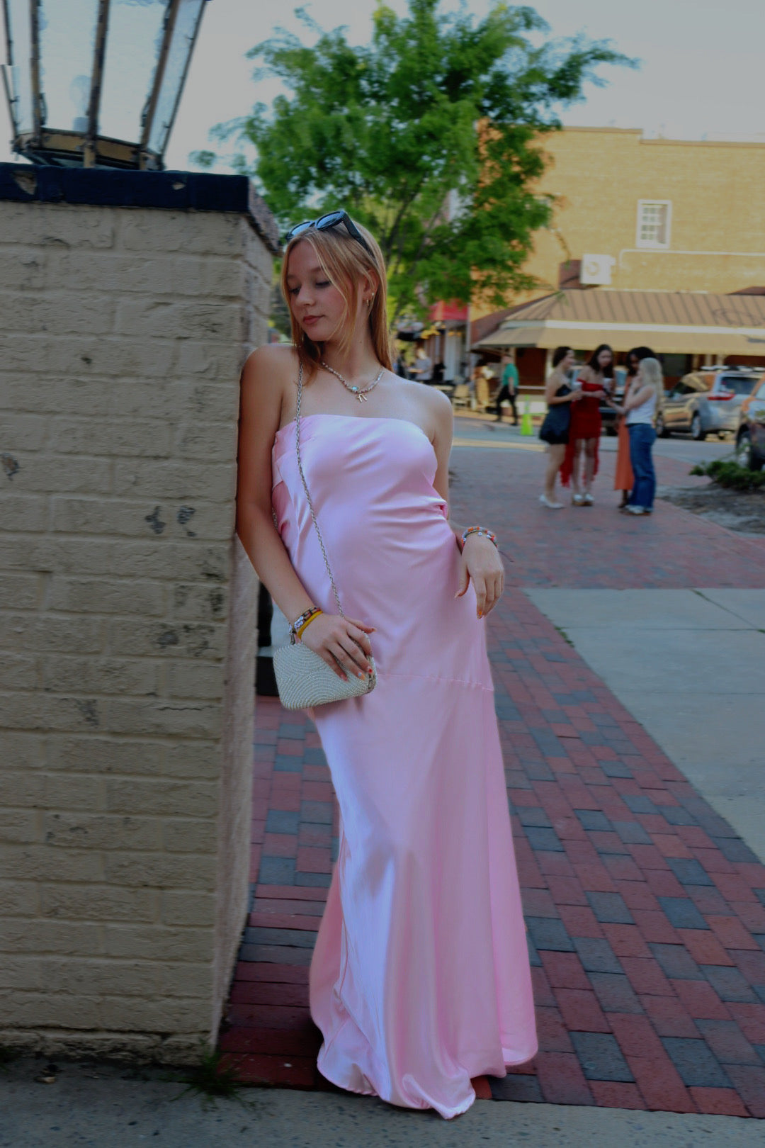 How to Lose A Guy In 10 Days Pink Satin Dress