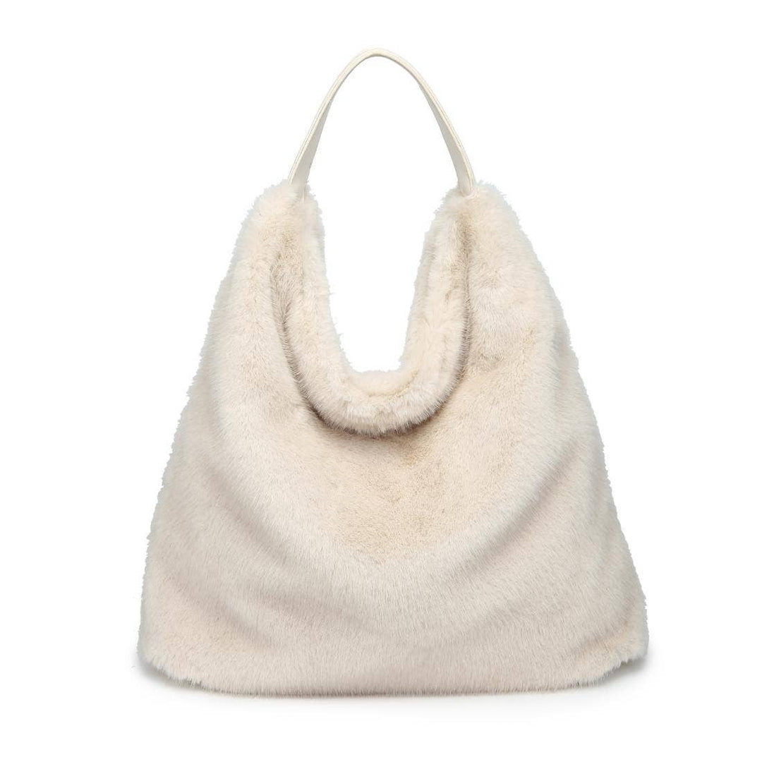 Faux Fur Hobo Bag