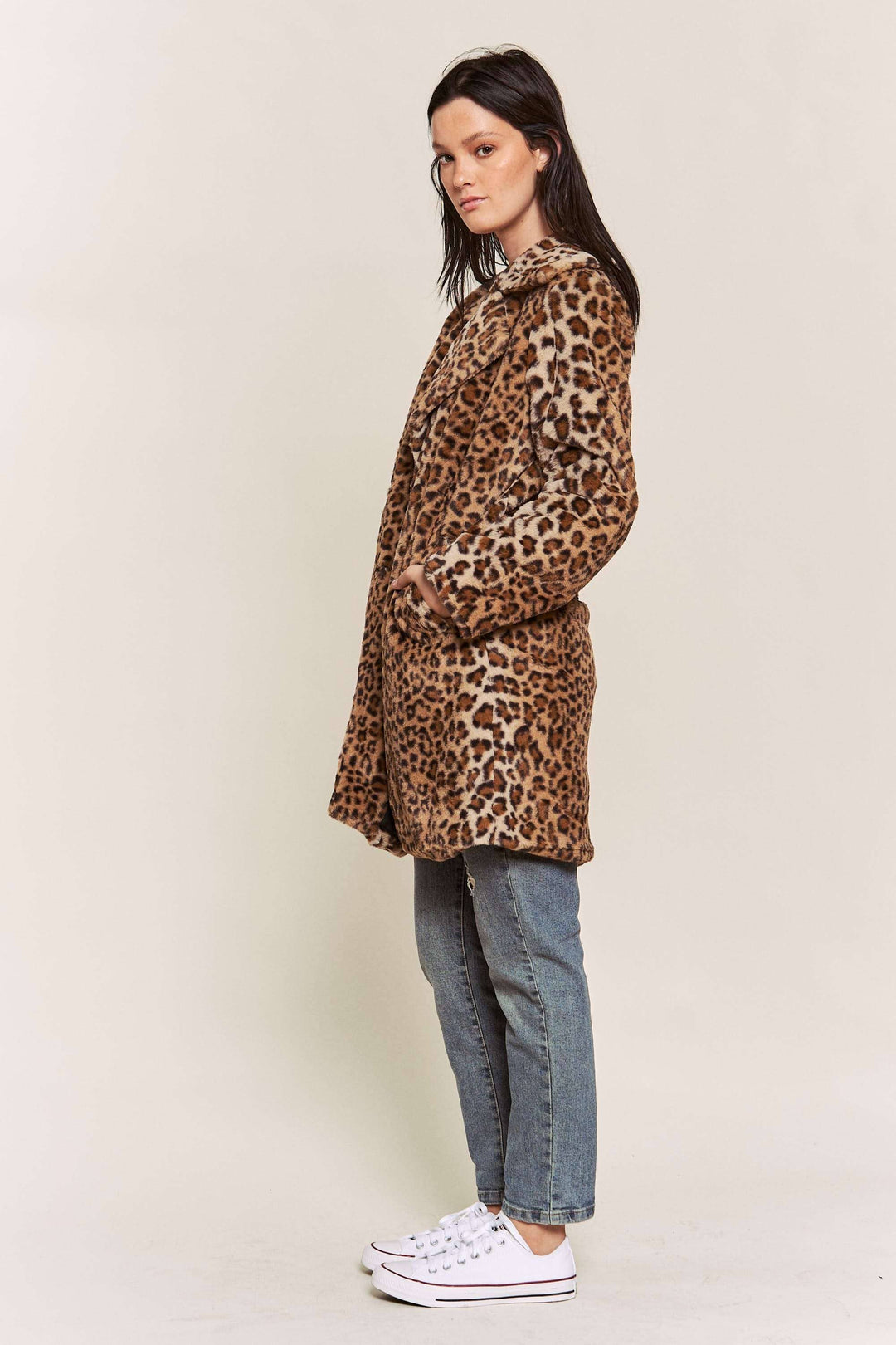 LEOPARD FAUX FUR