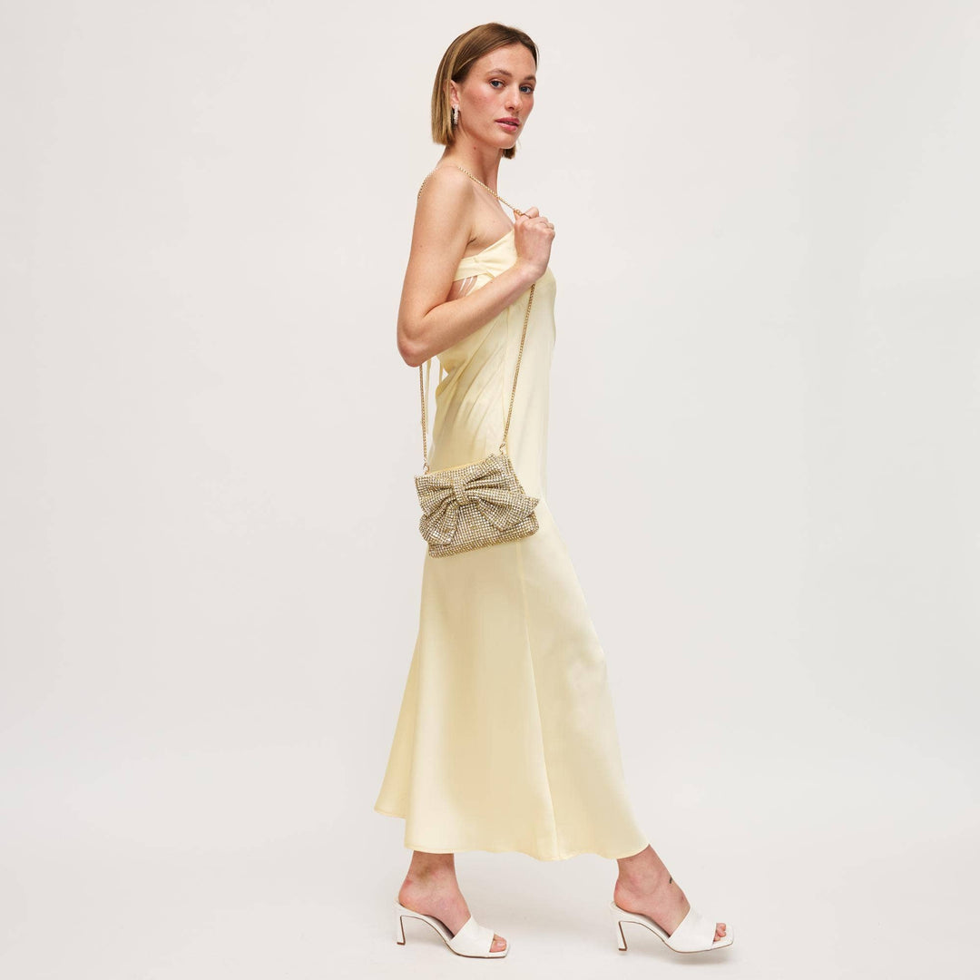 Gretchen Evening Bag: Gold