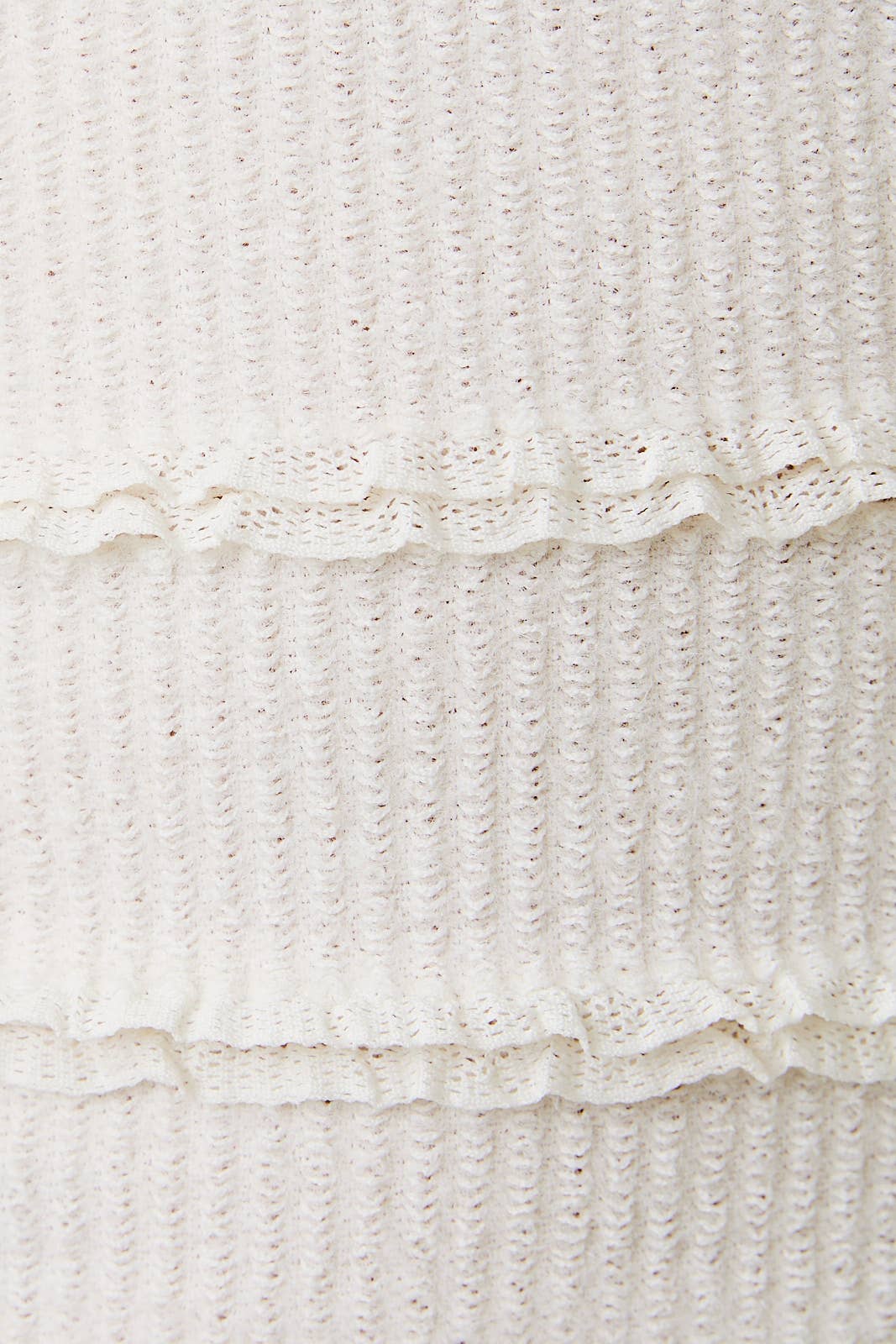 BOAT NECK LONG BELL SLV BRUSHED LACE TOP