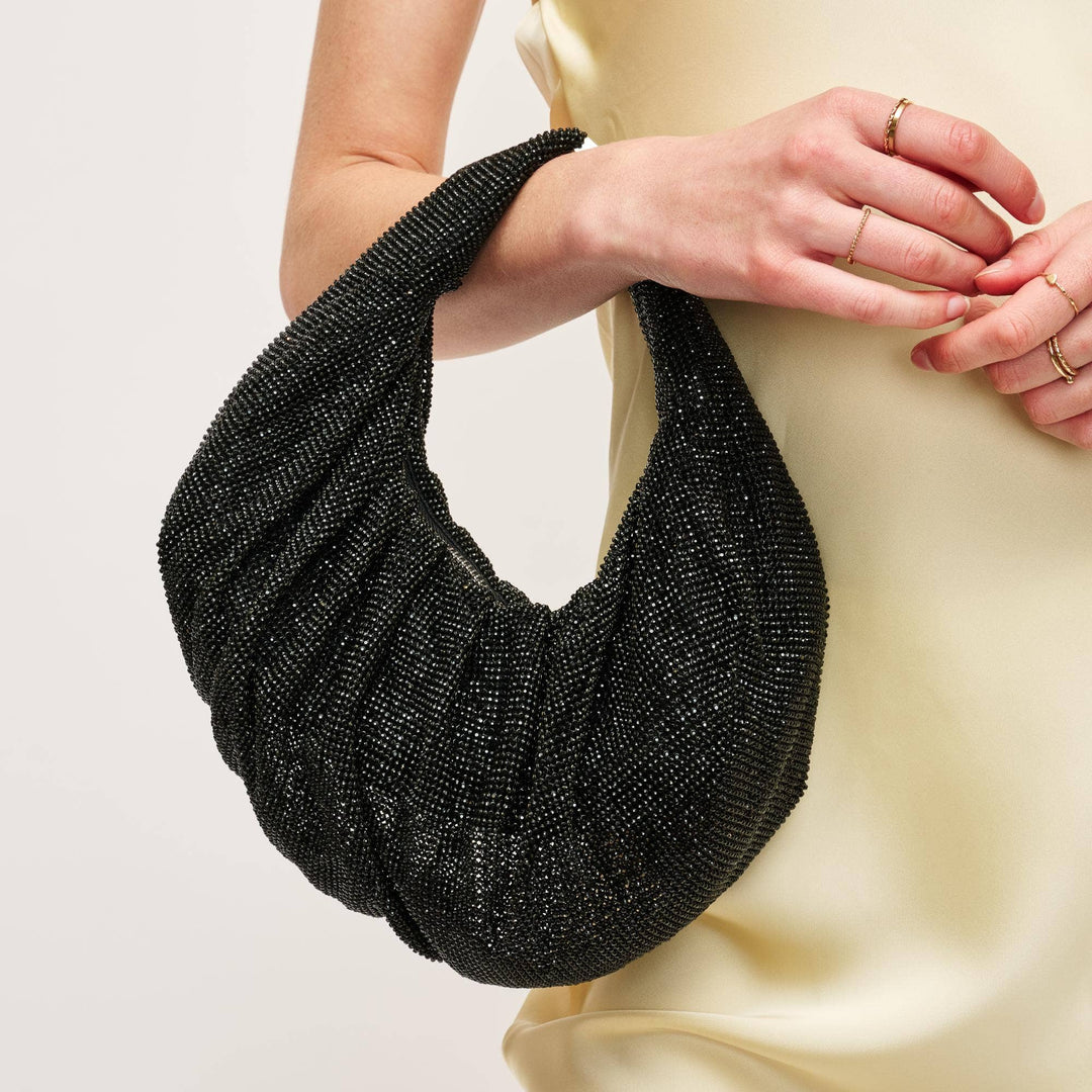 Arianna Evening Bag: Silver
