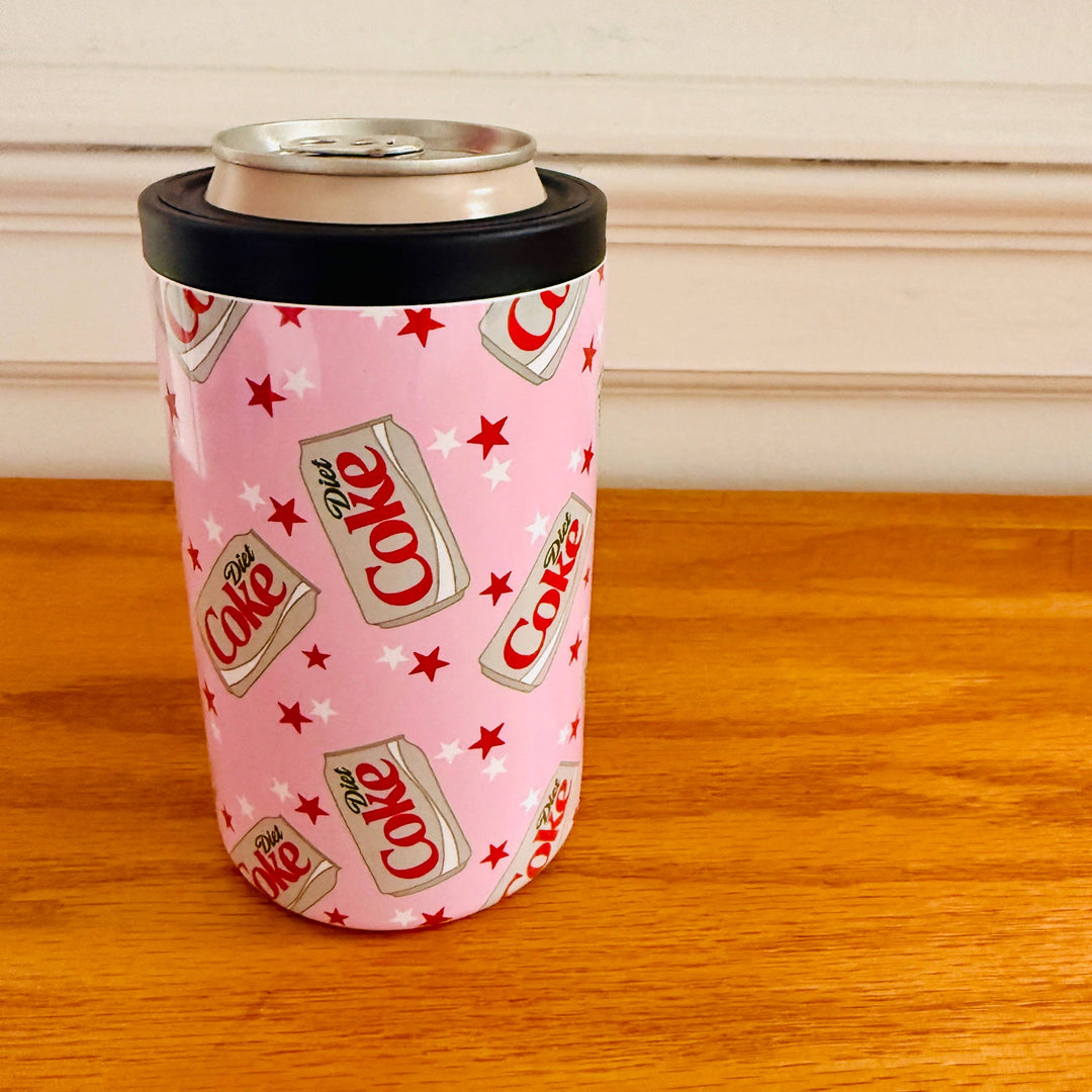 Pink Diet Coke Inspired Pattern