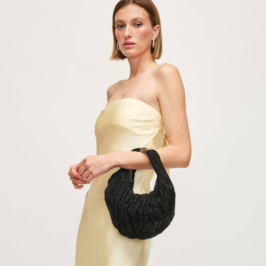 Arianna Evening Bag: Silver