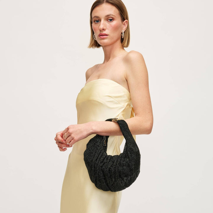 Arianna Evening Bag: Silver