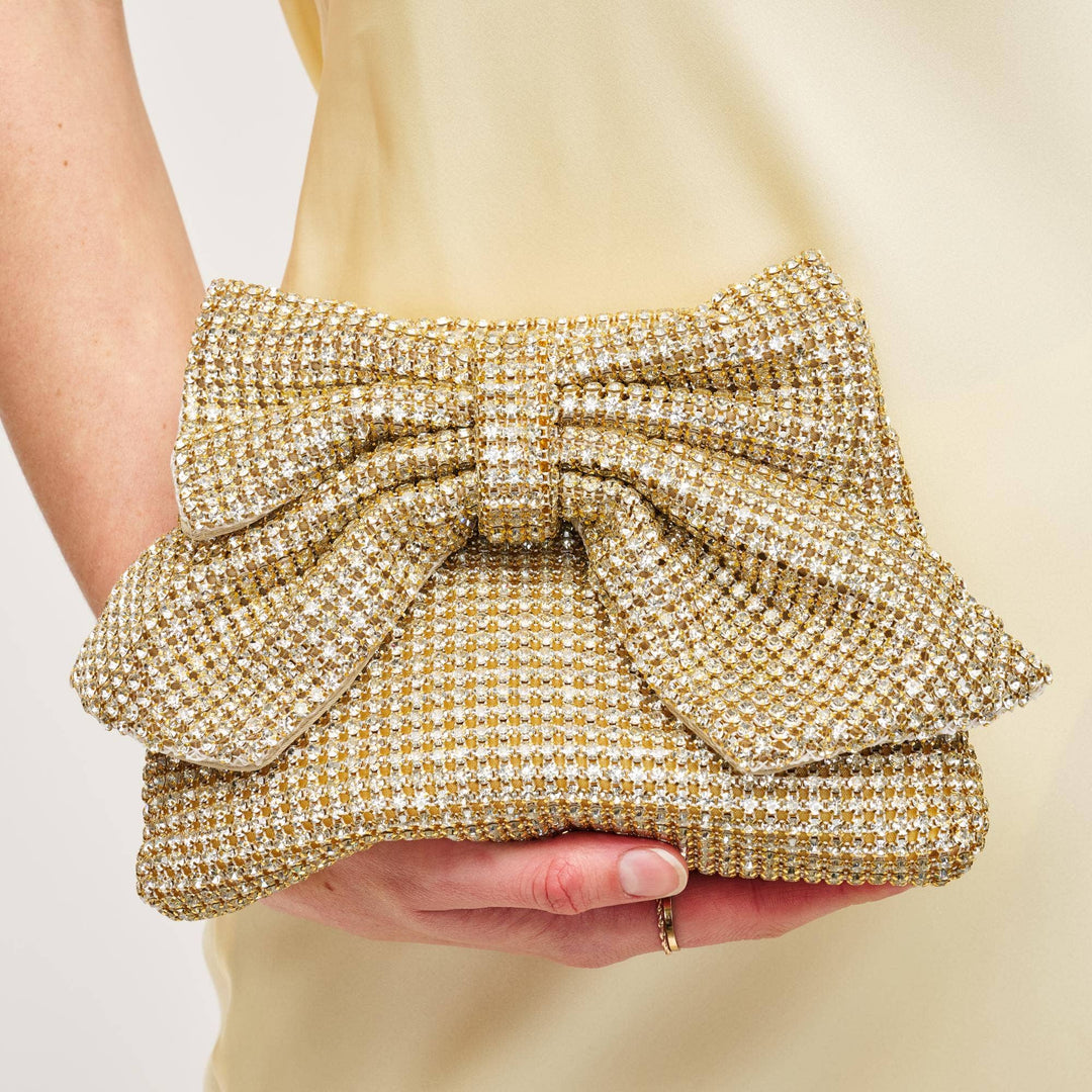 Gretchen Evening Bag: Gold