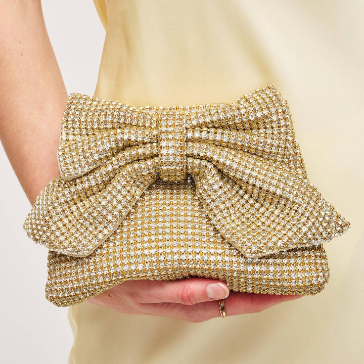 Gretchen Evening Bag: Gold