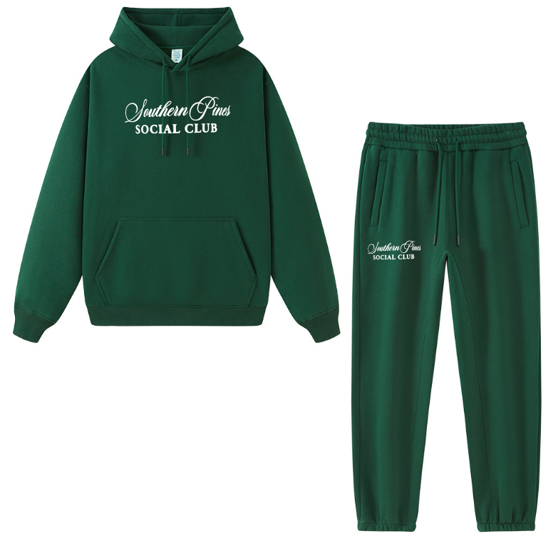Limited Edition Souther Pines Social Club Jogger  (Evergreen)