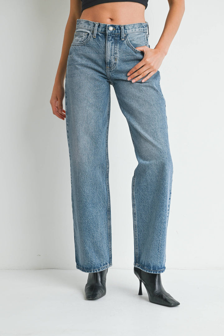 JUST BLACK DENIM - Relaxed Straight