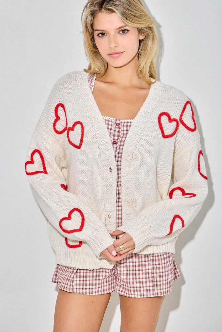 HEART CARDIGAN
