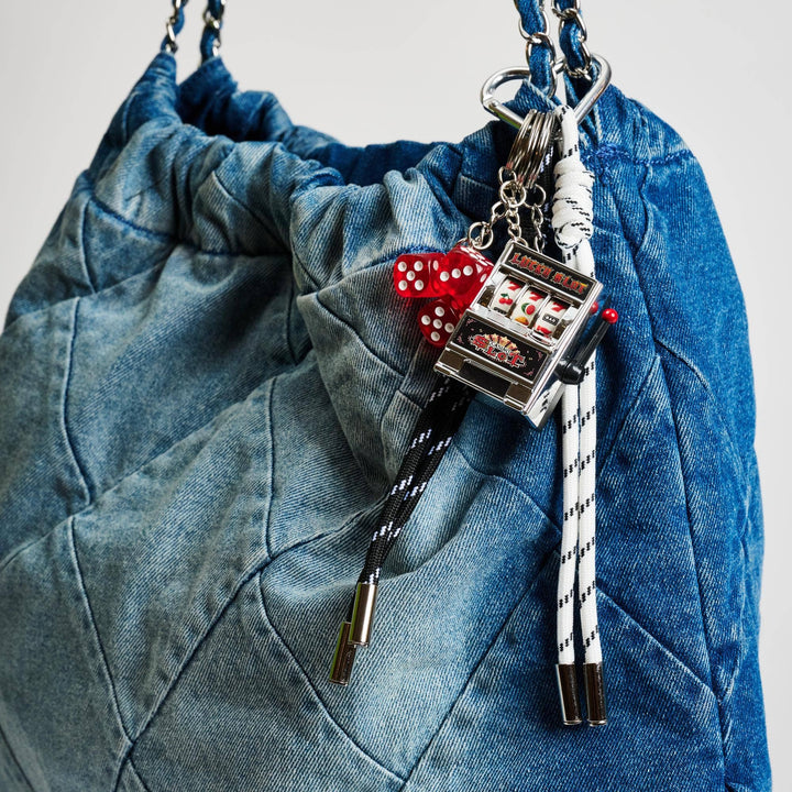 Vegas Hanging Bag Charm Hanging Charm: Multi