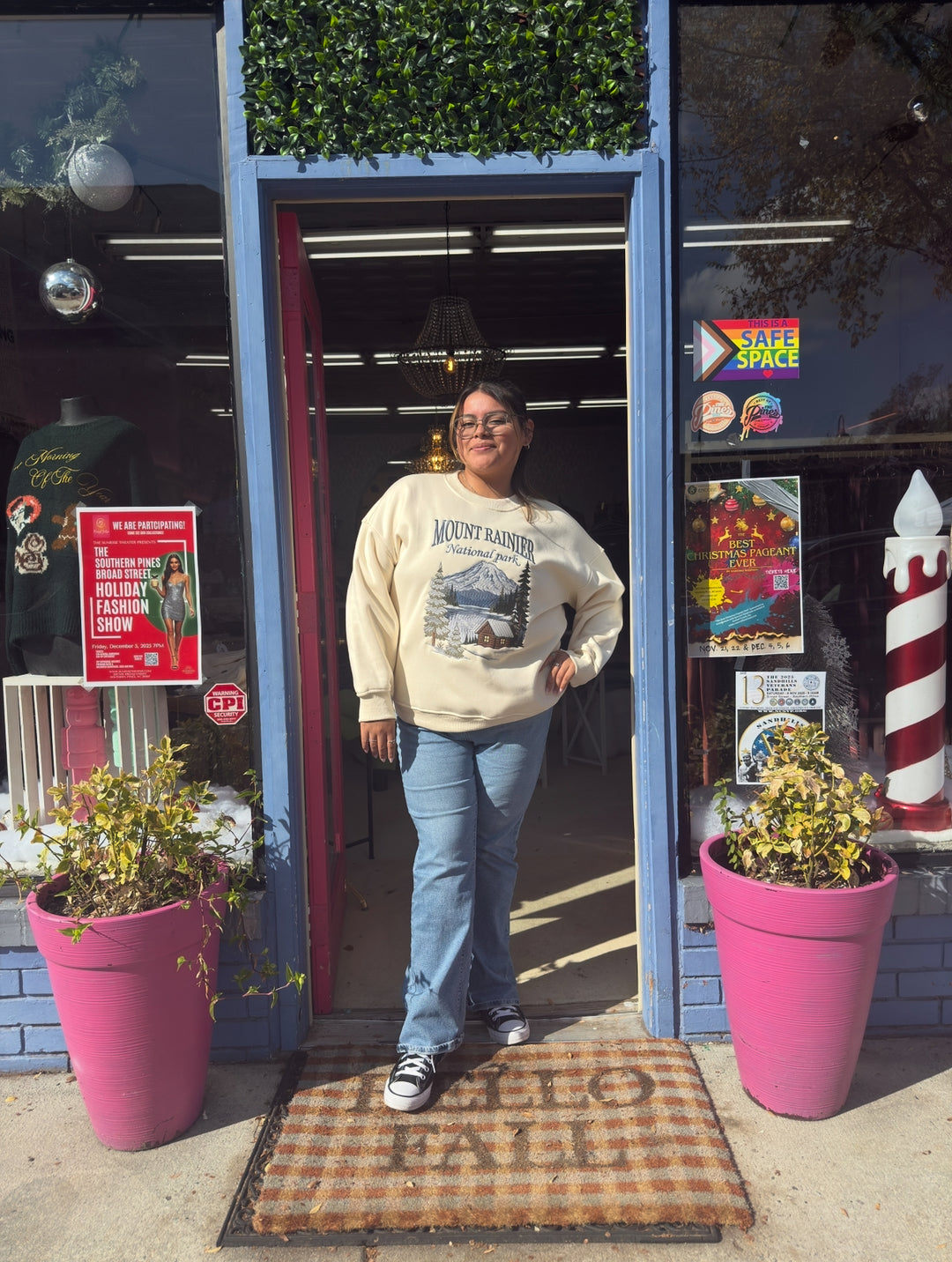 Mount Rainier Crew Neck