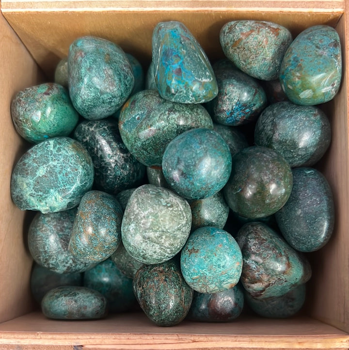 Tumbled Chrysocolla