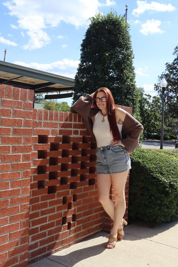 Oversized Shrug Cardigan