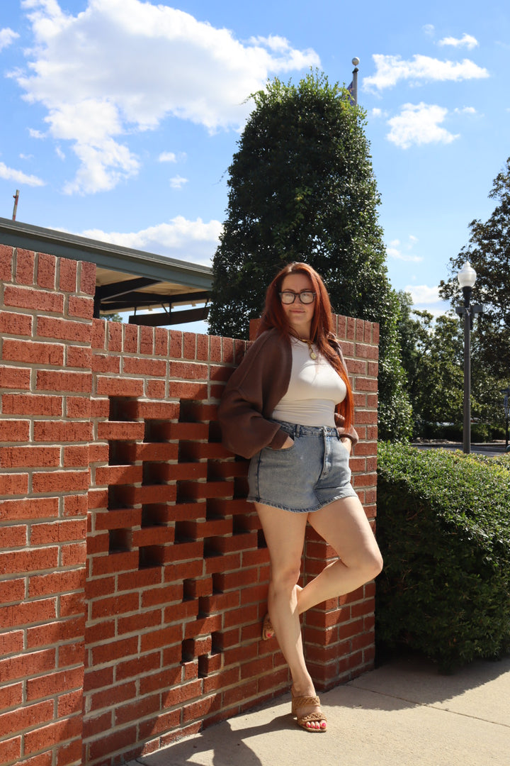 Oversized Shrug Cardigan