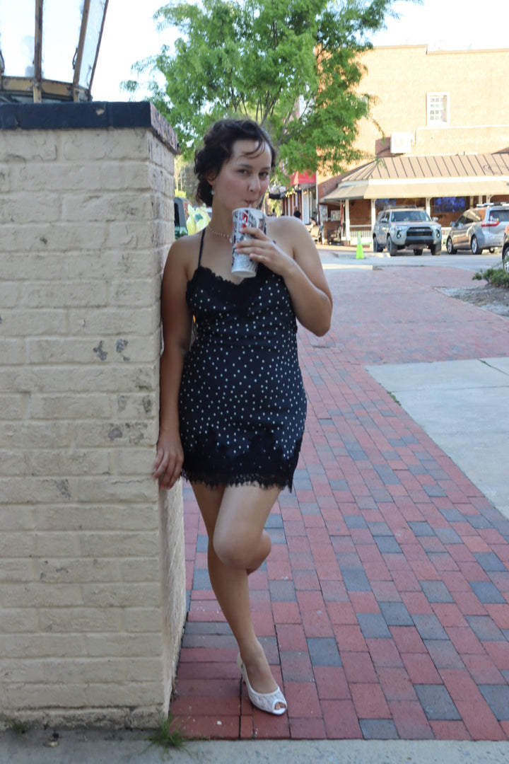 Polka Dot Mini Dress