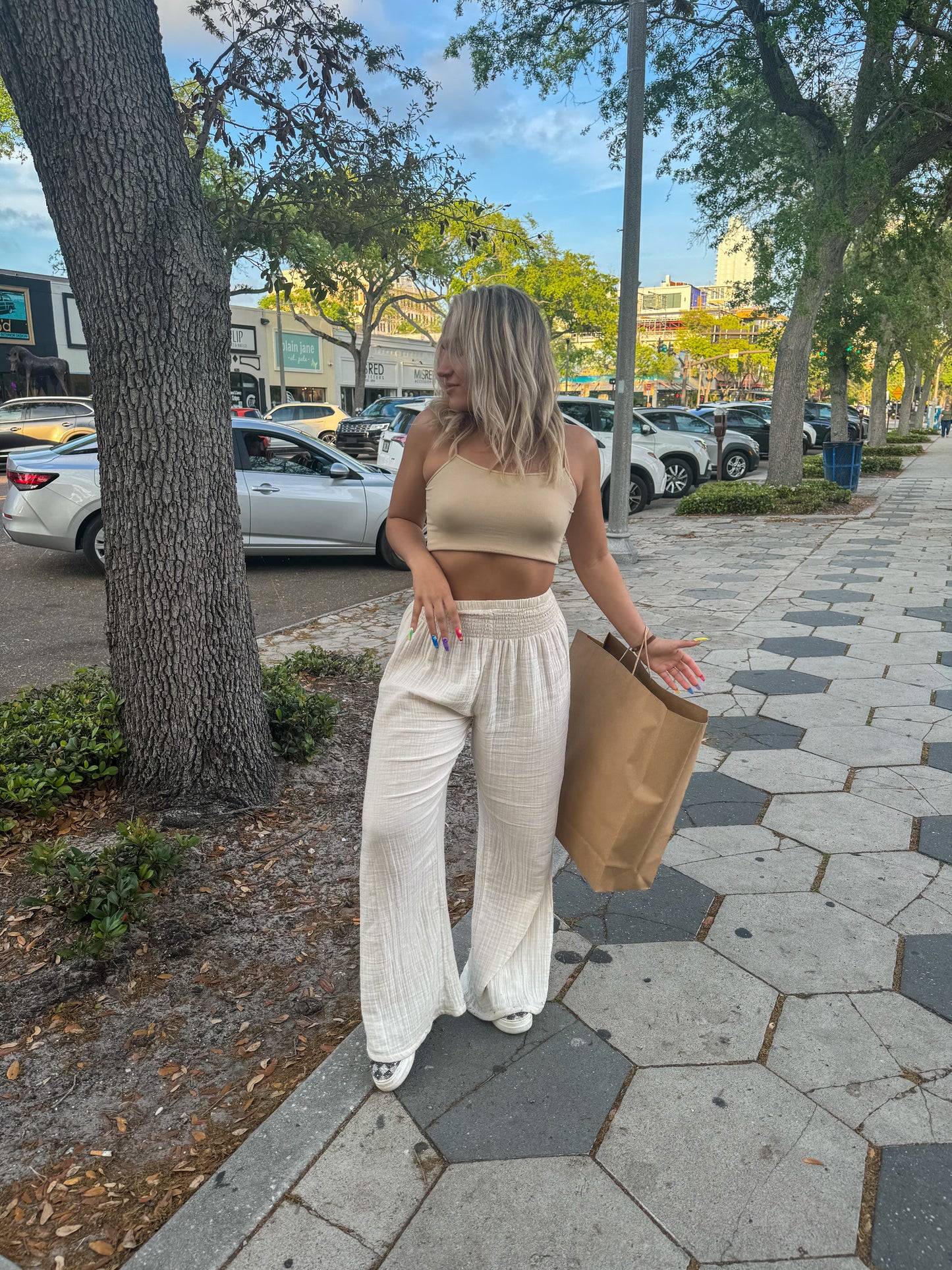 Wide Leg Baja Pants